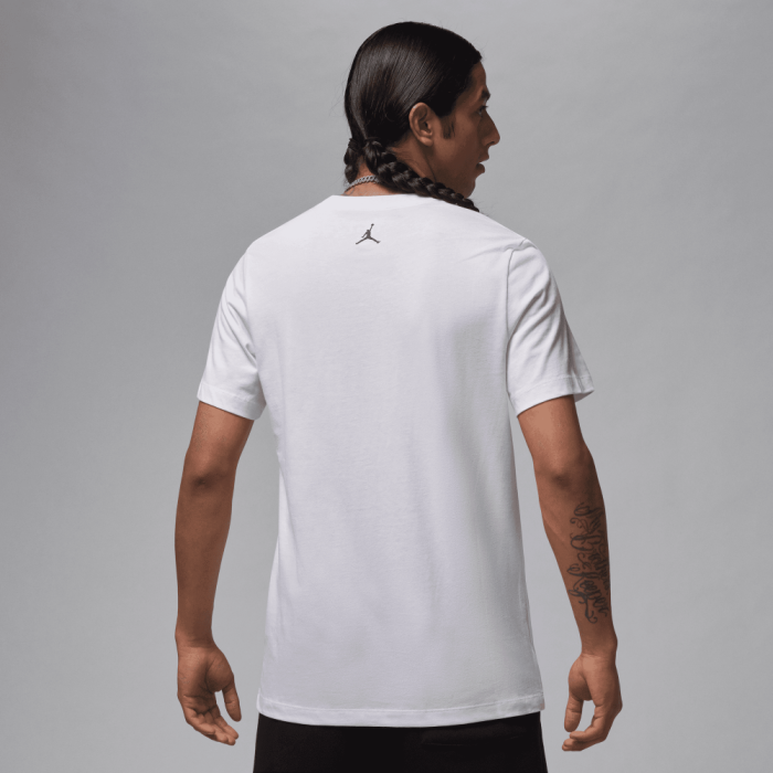 T-shirt Jordan Flight Essentials Aj1 white/black