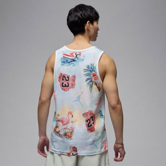 Maillot Jordan Flight Essentials white/black