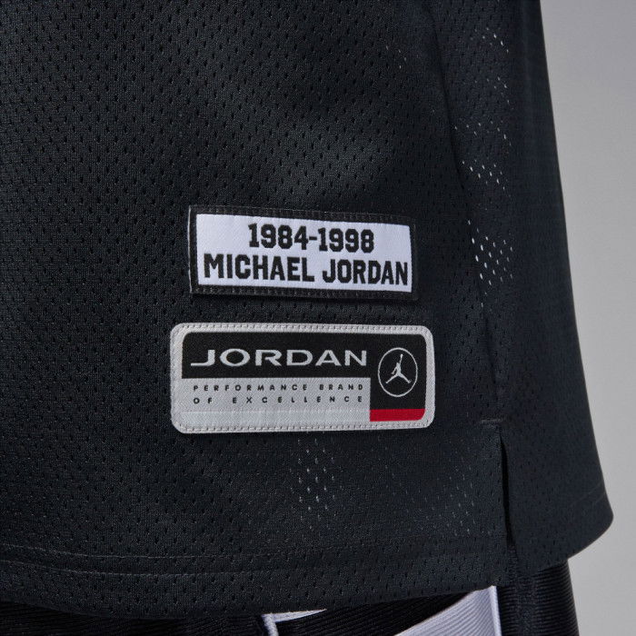 Jordan Essentials negru/alb tricou NBA