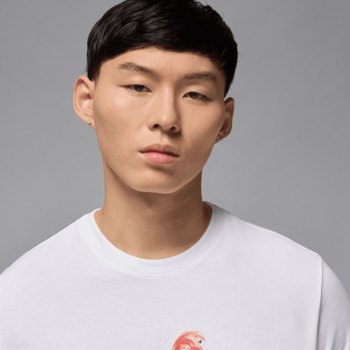 Koszulka Jordan Flight Essentials biały/czarny