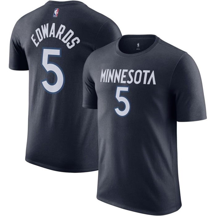 T-shirt NBA enfant Anthony Edwards Minnesota Timberwolves N&N icon