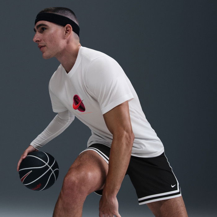Koszulka do koszykówki Nike biała