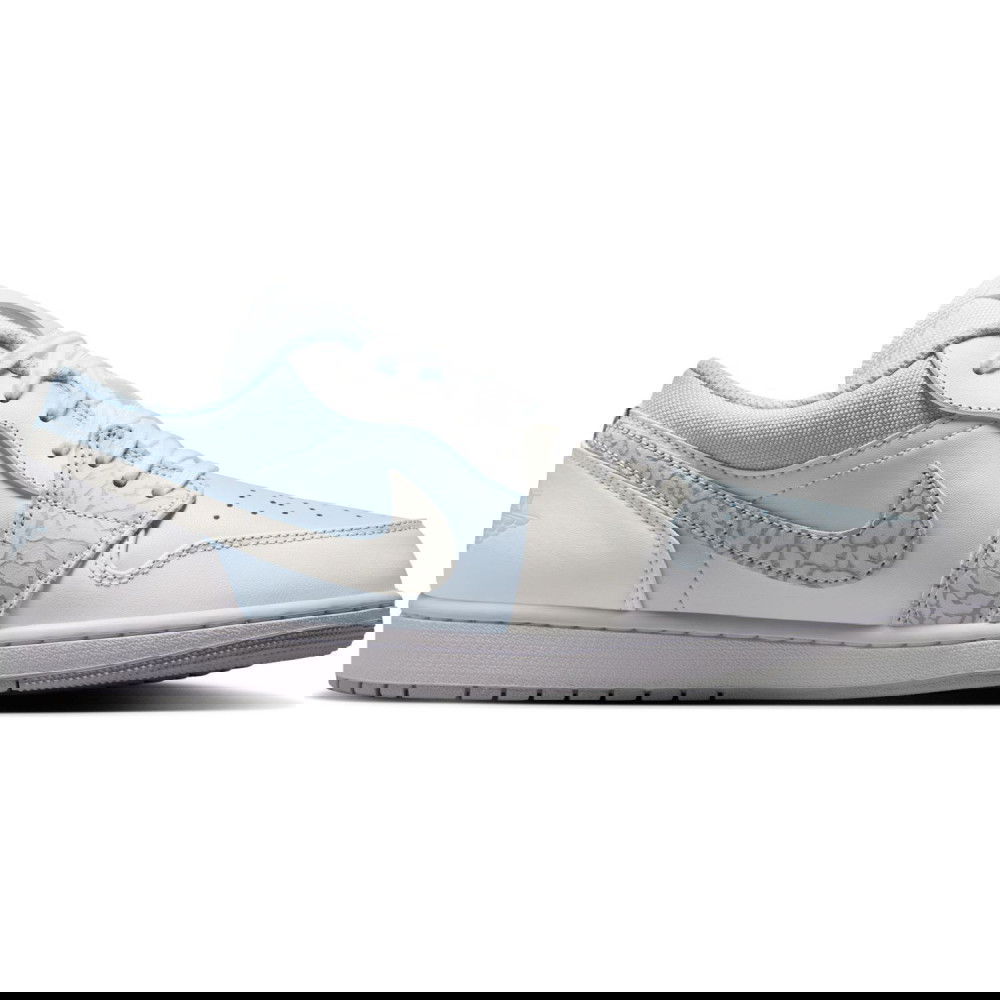 国内配送 NIKE AIR JORDAN 1 LOW SE WHITE/BLUE GREY-BLACK-SAIL Air Jordan 1 Low SE 