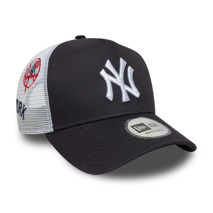 Casquette New Era MLB New York Yankees Multi Patch Trucker Black
