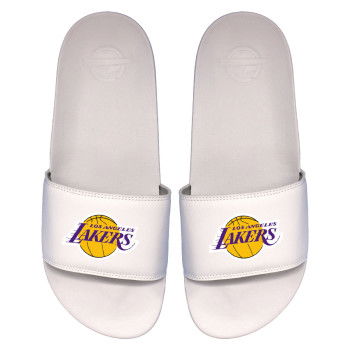 Claquettes ISLIDE NBA Los Angeles Lakers Primary Logo White Motto
