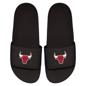 ISLIDE slides NBA Chicago Bulls Primary Logo Black Motto