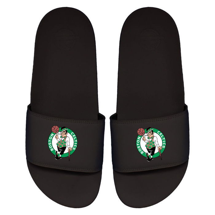 Claquettes ISLIDE NBA Boston Celtics Primary Logo Black Motto