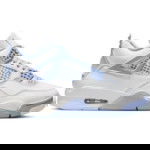 Color Blanc du produit Air Jordan 4 Retro Forget Me Not Women