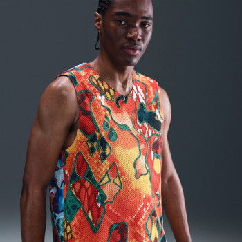 Tricou Kobe negru/bright crimson/alb