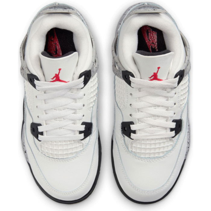 Air Jordan 4 Retro White Cement Enfants PS