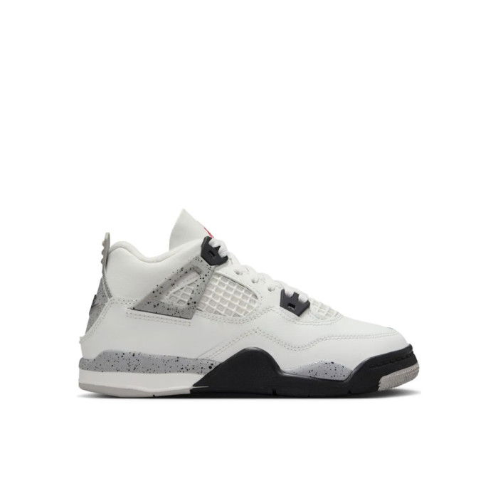 Air Jordan 4 Retro White Cement Enfants PS