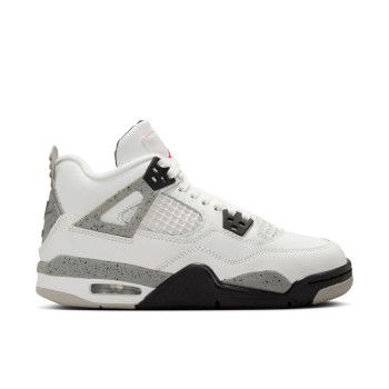Air Jordan 4 Retro White Cement Enfants GS