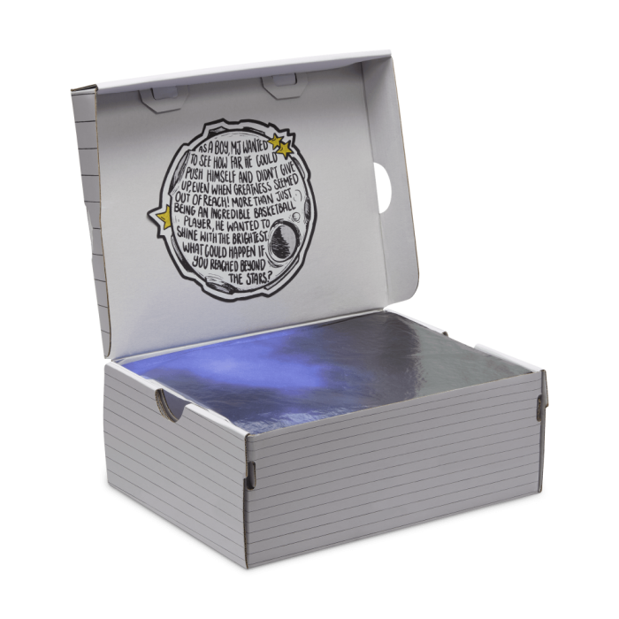 Air Jordan 1 Low Sneaker School white/hyperhyper royalmetallic silver