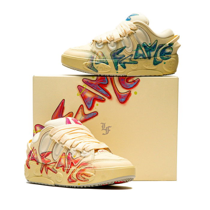 ☆送料無料☆ PUMA LA FRANC AIRBRUSH ☆ PUMA HOOPS x LAFRANCÉ Airbrush Sneakers | PUMA