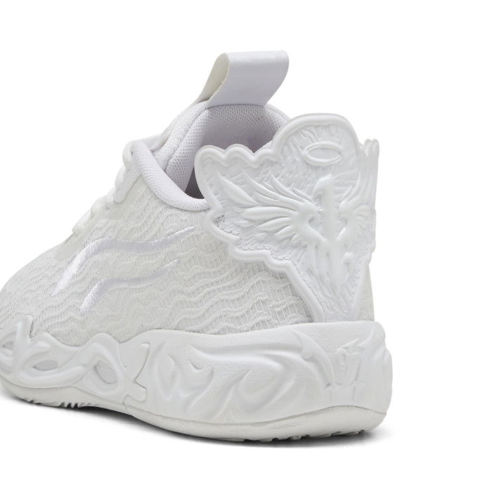 Puma MB.04 Low Ice Triple White Enfants GS