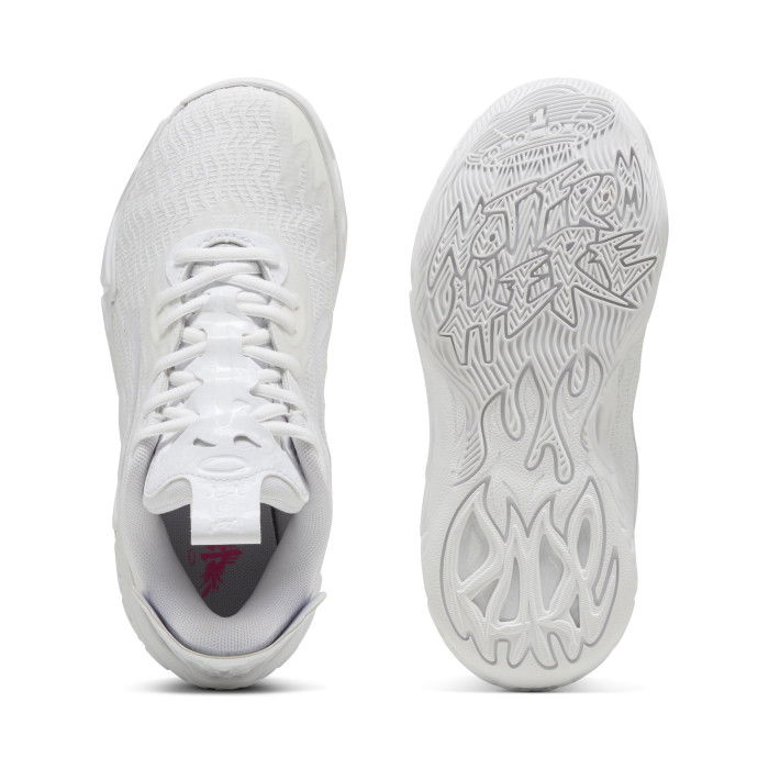 Puma MB.04 Low Ice Triple White Enfants GS