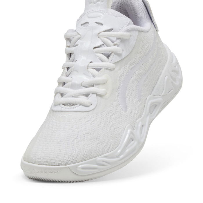 Puma MB.04 Low Ice Triple White Enfants GS
