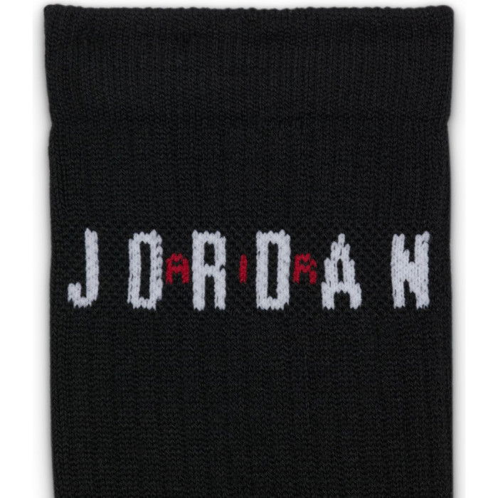 Pack de 6 paires de chaussettes Jordan Everyday black 