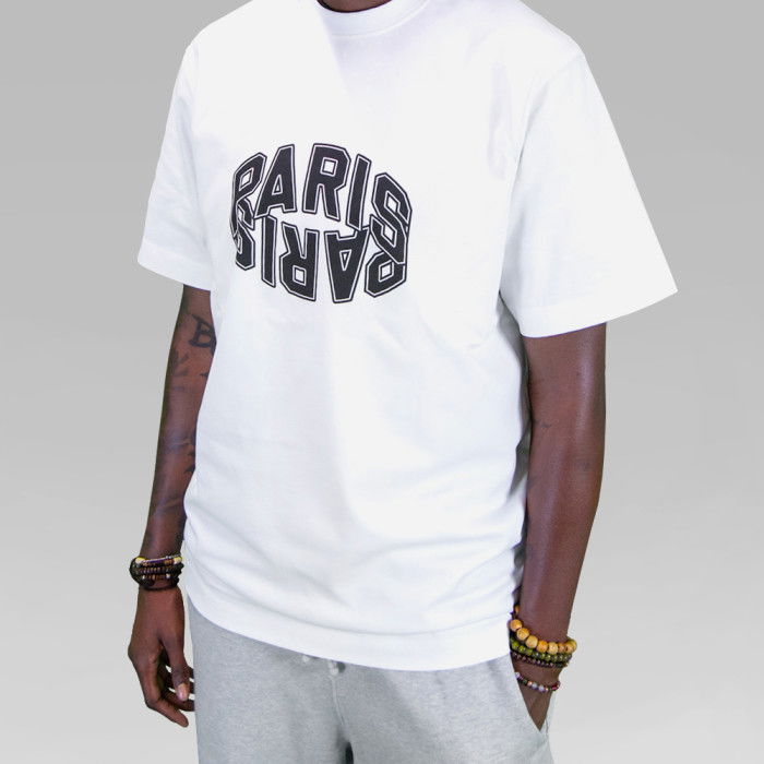 b4b "Paris" T-shirt biały