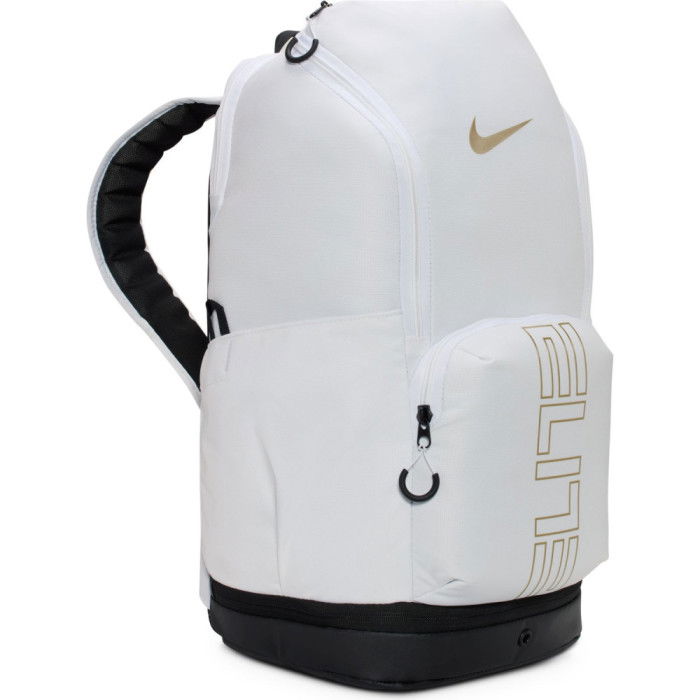 Rucsac Nike Elite Varsity alb aur
