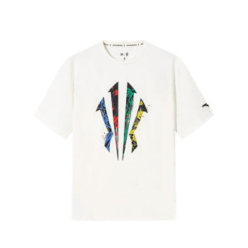 Anta Kai Logo wit T-shirt