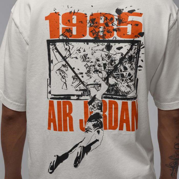 T-shirt Jordan Brooklyn AJ 1 Shattered Backboard Ad sail/off noir