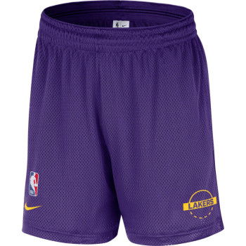 Nike NBA Los Angeles Lakers Openhole Mesh field purple/amarillo shorts