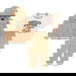 Color Beige / Brun du produit Ensemble Jordan Enfants Tee Pant Sweat Set Beige