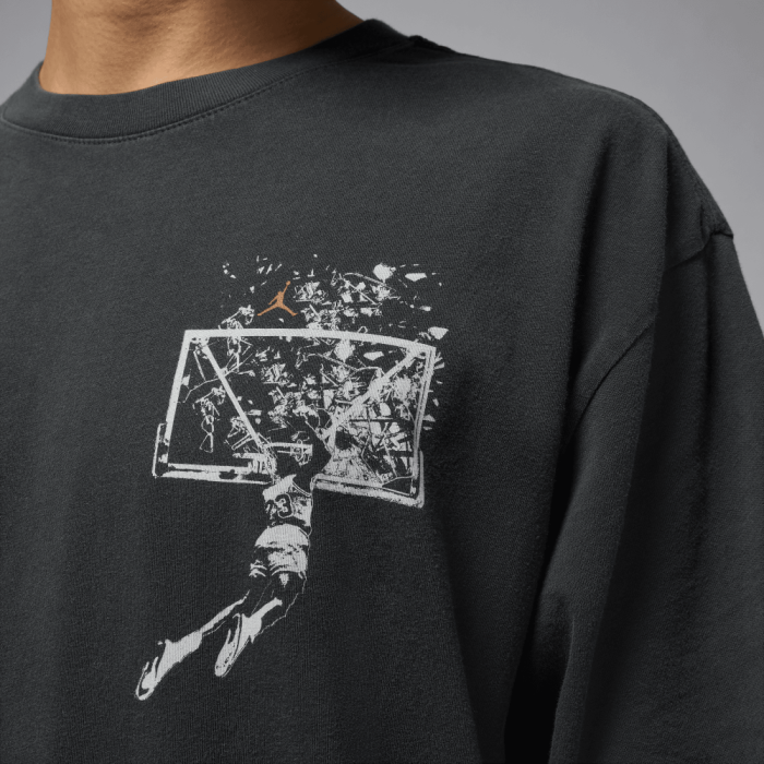 T-shirt Jordan Brooklyn AJ 1 Shattered Backboard off noir/sail