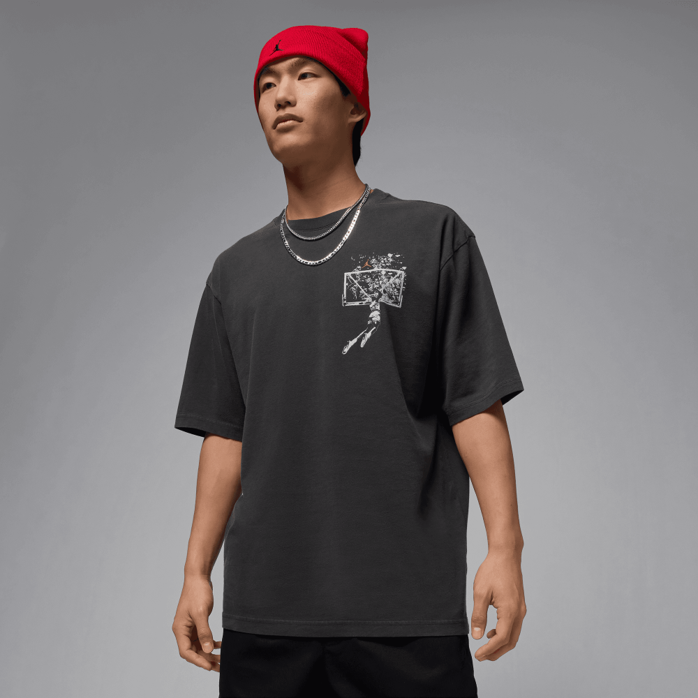 Brook bird stamp Tシャツ　black 黒　L BROCKUM◇GUNS N ROSES/ガンズ/Tシャツ/M/コットン/ブラック