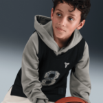 Color Noir du produit Maillot Nike Kobe Enfants black/sanddrift