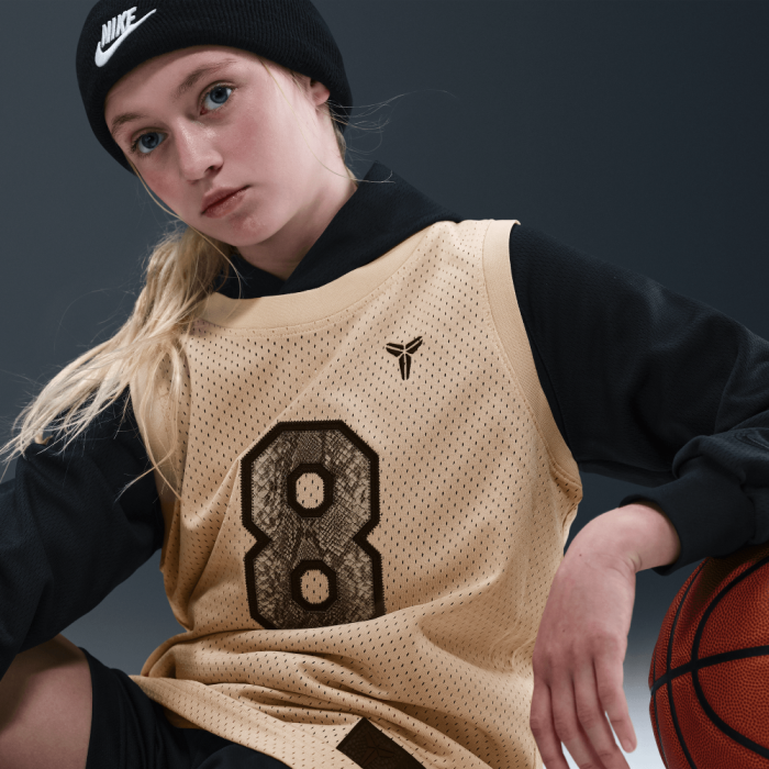 Maillot Nike Kobe Enfants sanddrift/black