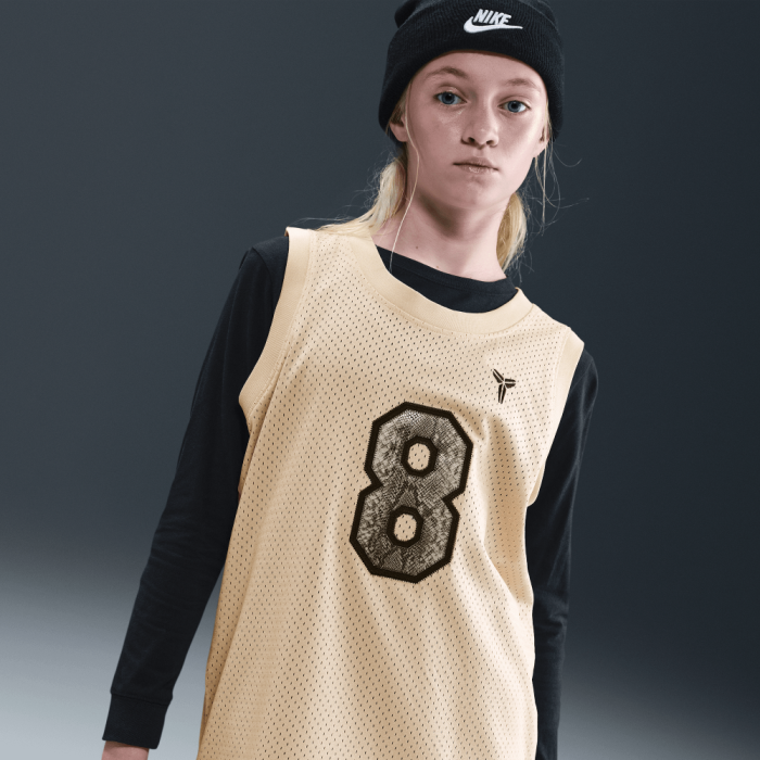 Maillot Nike Kobe Enfants sanddrift/black