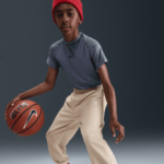 Color Beige / Brun du produit Pantalon Nike Kobe Enfants sanddrift/white
