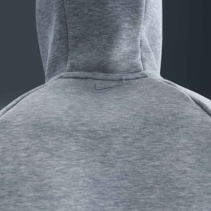Nike Tech Kobe dark grey heather/white zip-up sweatshirt
