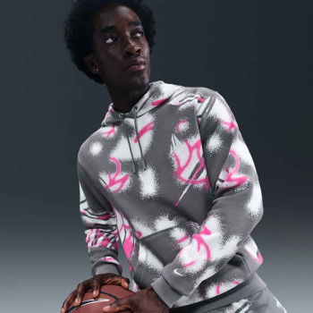 Mikina Nike Ja 3 Light Show Club Fleece Hoody photon dust
