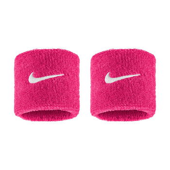 Poignets éponge Nike Swoosh Classic Wristbands 2pk Vivid Pink/white