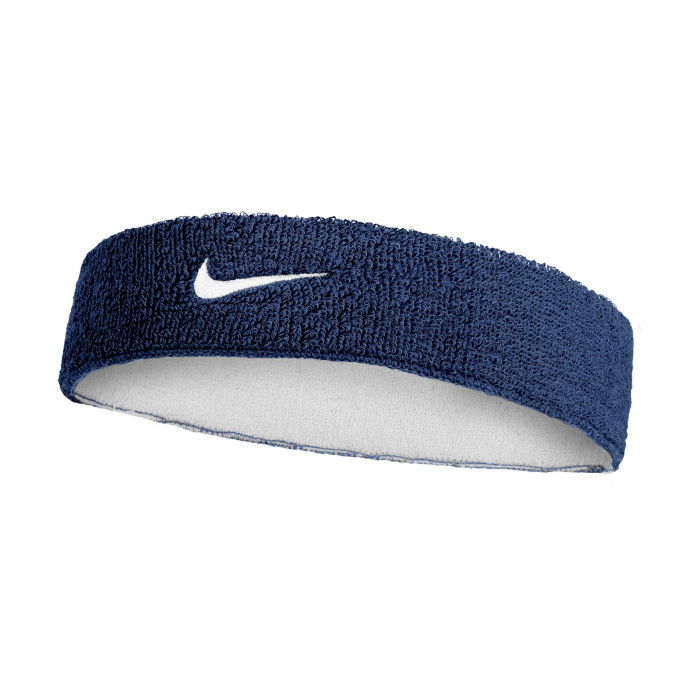 Bandeau Nike Swoosh Classic Reversible Headband College Navy