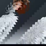 Color Blanc du produit Veste Nike Kobe Woven Enfants white silver