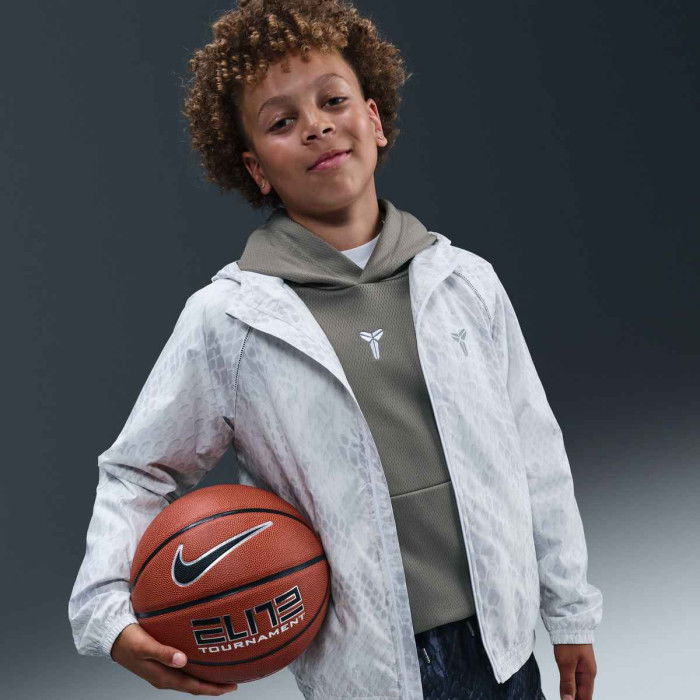 Veste Nike Kobe Woven Enfants white silver
