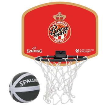 Mini Panier Spalding Euroleague AS Monaco