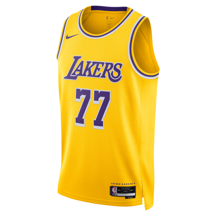 Maillot NBA Luka Doncic Los Angeles Lakers Nike Icon Edition 