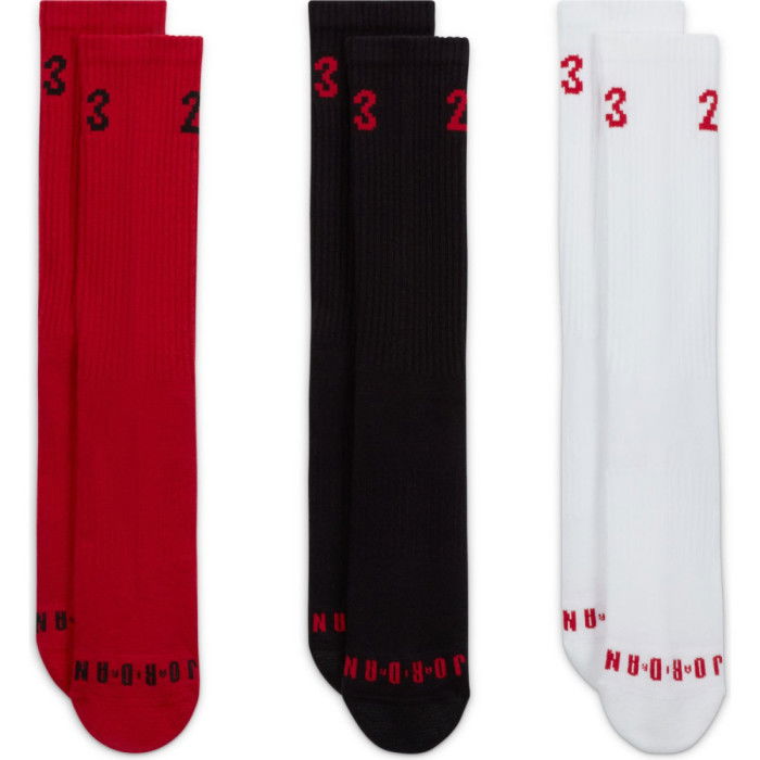Pack de 3 paires de ChaussettesPack de 3 paires de chaussettes Jordan Essential Crew Multicolor