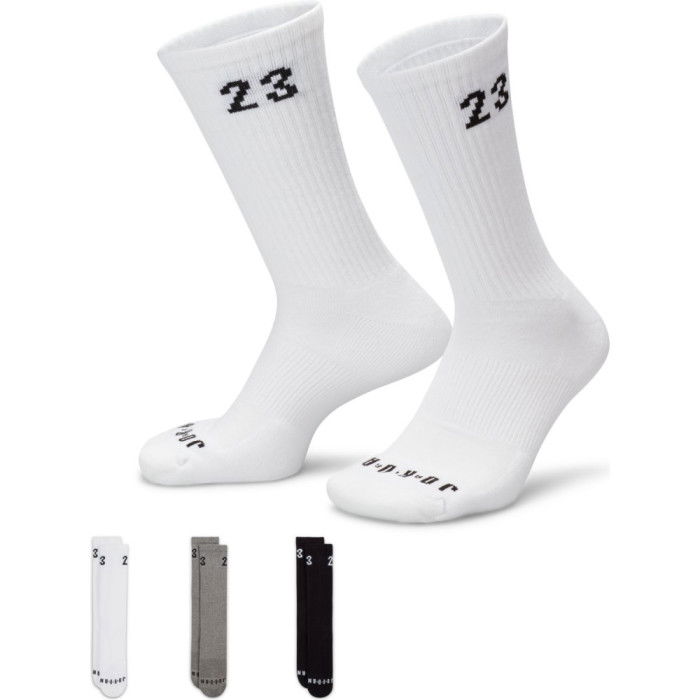 Zestaw 3 par różnokolorowych skarpet Jordan Essential Crew