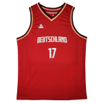 Color Blanc du produit Maillot Dennis Schröder Team Allemagne Peak Home
