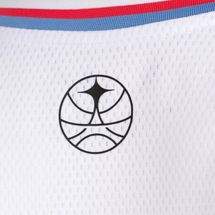 Maillot adidas Paris Basket Away Enfants Blanc