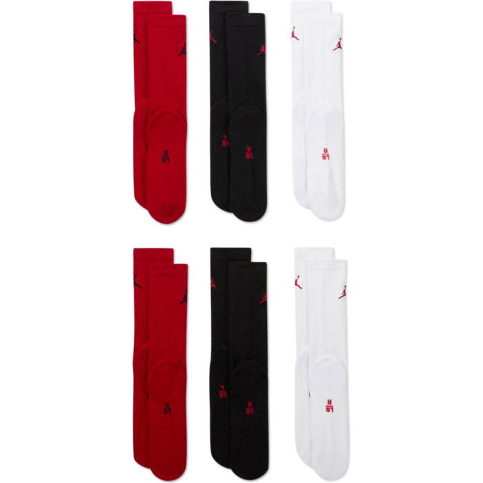 Pachet de 3 perechi de șosete multicolore Jordan Everyday Cushioned