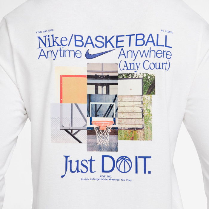 T-shirt manches longues Nike Starting 5 white