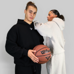 Barva Černá mikina s kapucí b4b CORE Black