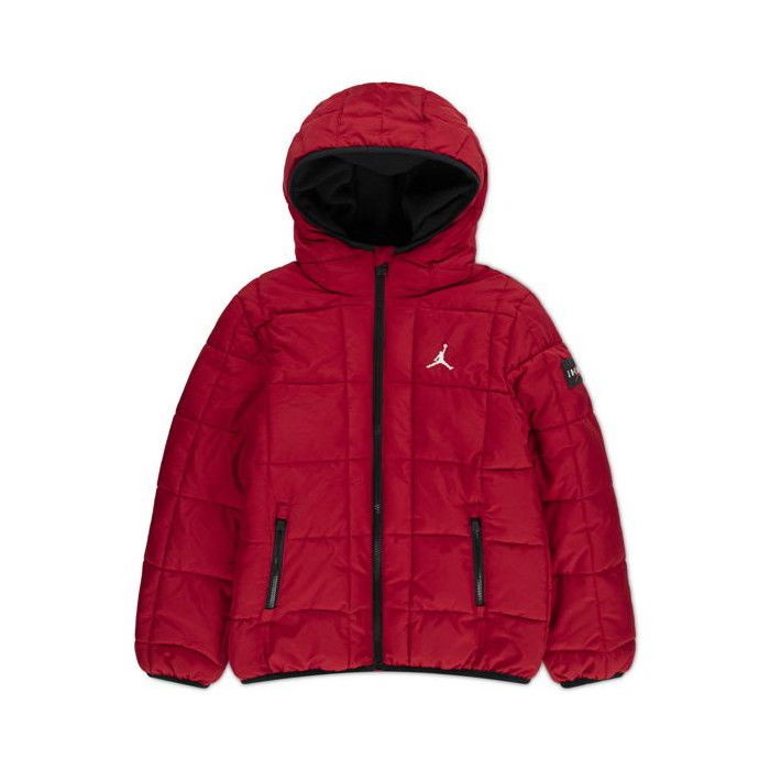 Veste Jordan Essential Midweight Puffer Enfants Gym Red